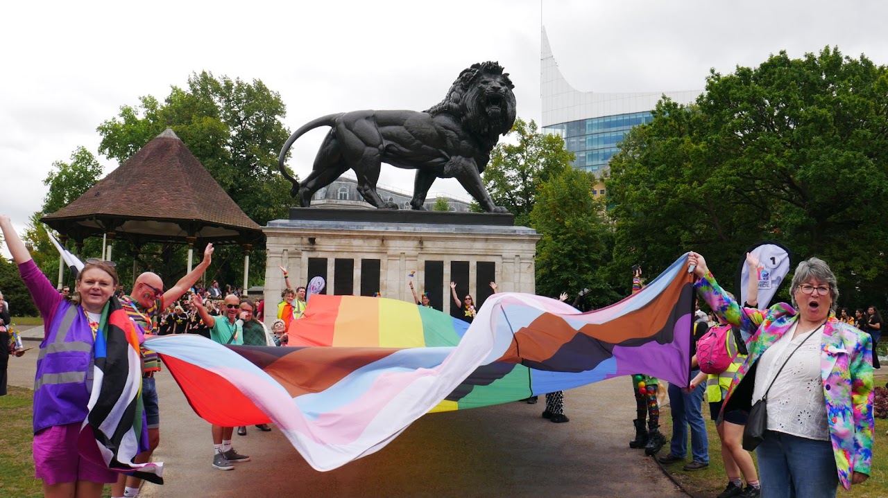 Rainbow Pride Flag by Maiwand Lion
